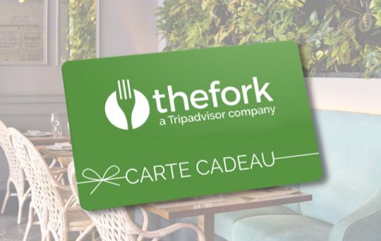 carte cadeau thefork 